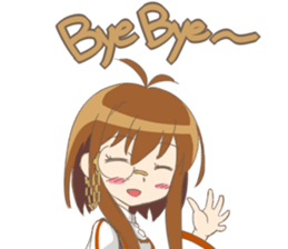 Mabook girl sticker #6825035