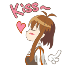 Mabook girl sticker #6825036