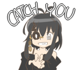 Mabook girl sticker #6825043