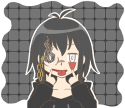 Mabook girl sticker #6825046