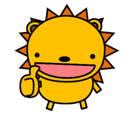 Cat named Rai wants to be lion. sticker #6825198