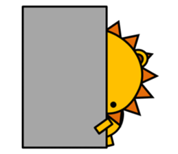 Cat named Rai wants to be lion. sticker #6825203