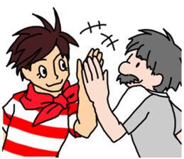 Play baseball and soccer in the U.S.A. sticker #6825415