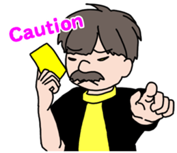 Play baseball and soccer in the U.S.A. sticker #6825423