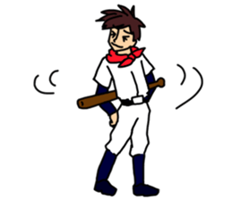 Play baseball and soccer in the U.S.A. sticker #6825429