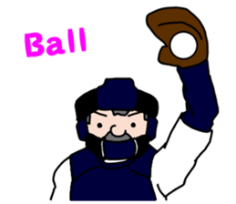 Play baseball and soccer in the U.S.A. sticker #6825442