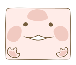 Life of  axolotl. sticker #6825790