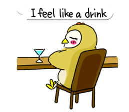 barn owl "merry" & "mimi" (english) sticker #6826029