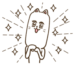 Teaching of cat teacher sticker #6826530