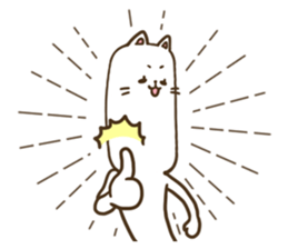 Teaching of cat teacher sticker #6826556