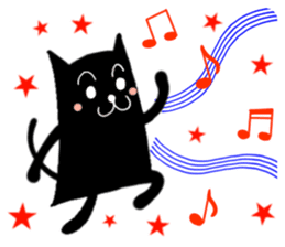 Black Cat's the day is such the 1st sticker #6826779