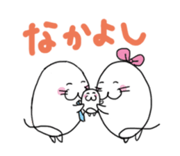 Family communication:Q-AZARASHI sticker #6827157