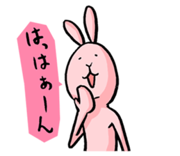 Bossy rabbit sticker #6827408