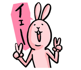 Bossy rabbit sticker #6827414