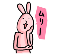 Bossy rabbit sticker #6827416