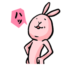 Bossy rabbit sticker #6827417