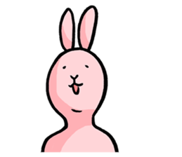 Bossy rabbit sticker #6827429