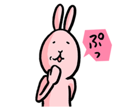 Bossy rabbit sticker #6827432