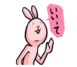 Bossy rabbit sticker #6827441