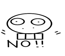 The lean skeleton sticker #6827901