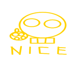 The lean skeleton sticker #6827920