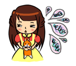 Brownie & Rabbit sticker #6827931