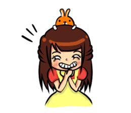 Brownie & Rabbit sticker #6827932