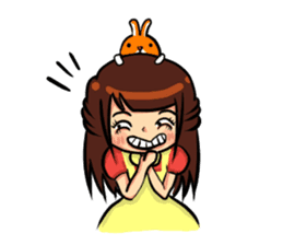 Brownie & Rabbit sticker #6827932