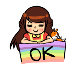 Brownie & Rabbit sticker #6827935