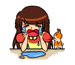 Brownie & Rabbit sticker #6827936