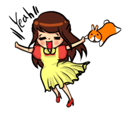 Brownie & Rabbit sticker #6827939