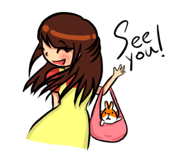 Brownie & Rabbit sticker #6827940