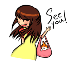 Brownie & Rabbit sticker #6827940