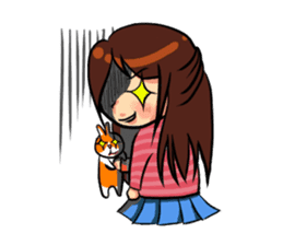 Brownie & Rabbit sticker #6827944