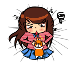 Brownie & Rabbit sticker #6827945