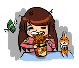 Brownie & Rabbit sticker #6827946