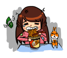 Brownie & Rabbit sticker #6827946