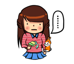 Brownie & Rabbit sticker #6827954