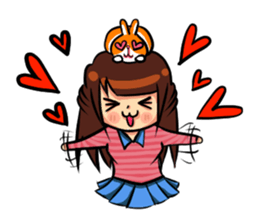 Brownie & Rabbit sticker #6827956