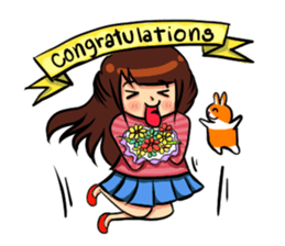 Brownie & Rabbit sticker #6827957