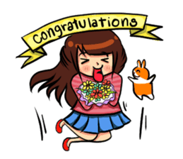 Brownie & Rabbit sticker #6827957