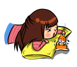 Brownie & Rabbit sticker #6827958