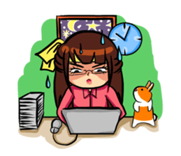 Brownie & Rabbit sticker #6827959