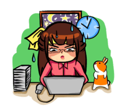 Brownie & Rabbit sticker #6827959