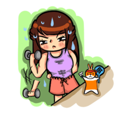 Brownie & Rabbit sticker #6827961