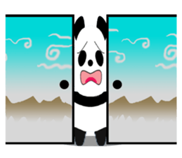 Bear up! Panda sticker #6828052