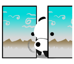 Bear up! Panda sticker #6828055