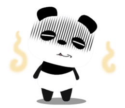 Bear up! Panda sticker #6828070