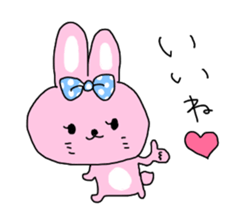 Saucy Rabbit Sticker sticker #6828140