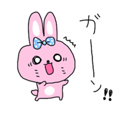 Saucy Rabbit Sticker sticker #6828143